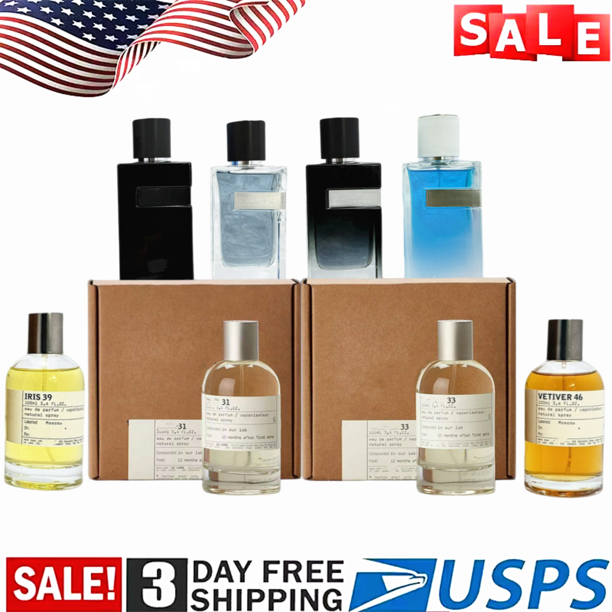 the new fragrance for man Cologne Perfume women set Eau de Toilette Deodorant Spray for quick delivery