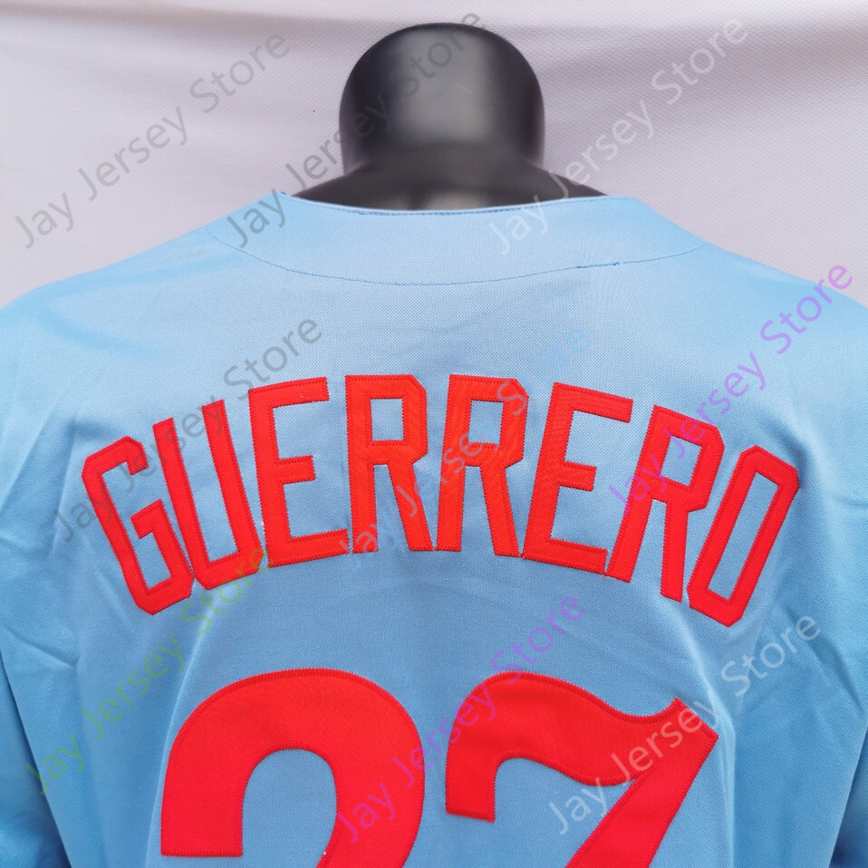Montreal Expos Jersey Vladimir Guerrero Vintage 2000 Blue Red Mesh White Pullover Button Pinstripe Grey Hall Of Fame Patch