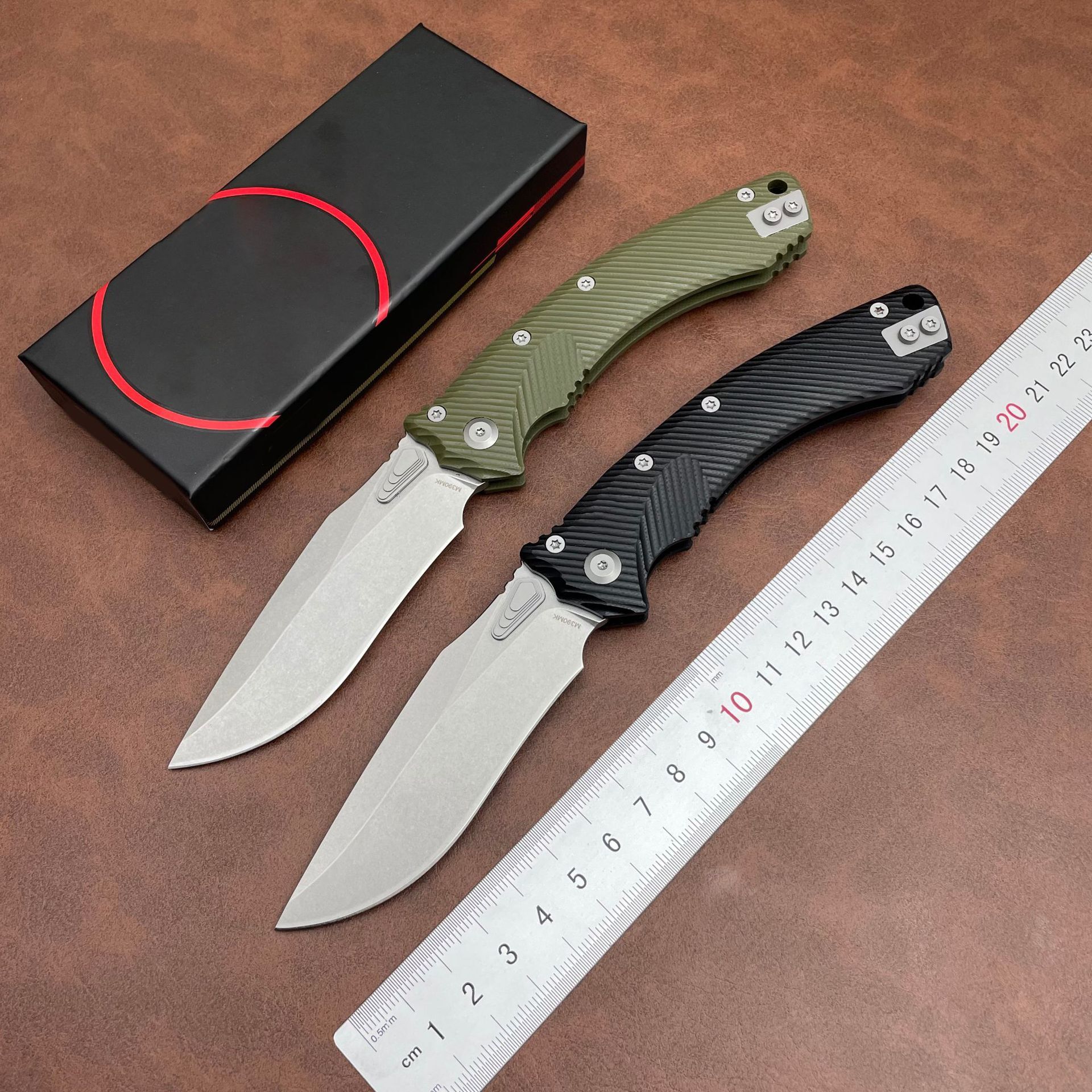 G10 Handle M390MK Blade Outdoor Camping Hunting Kitchen Survival EDC Tool Folding Knife
