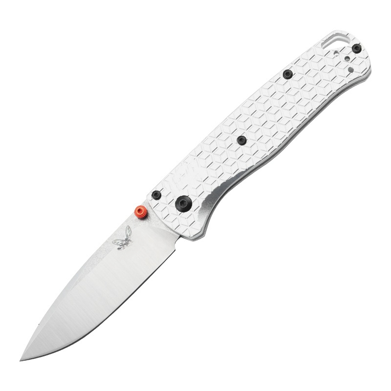 BM 533-3 Bugout Nylon Wave Handle Axis Lock Folding Outdoor Self Defense Pocket Knife EDC Camping Hunting Tools
