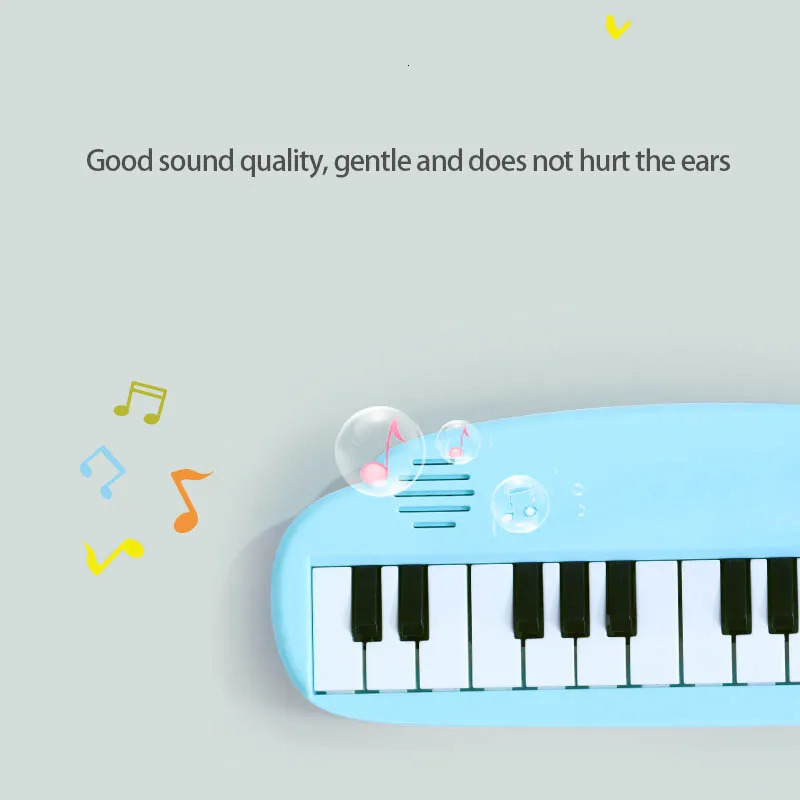 25-Key Mini Pocket Piano Toy Soft-Sound PP Material 3A BatteryNot Included Blue/Pink Educational Musical Instrument Gifts 260427 - view 6