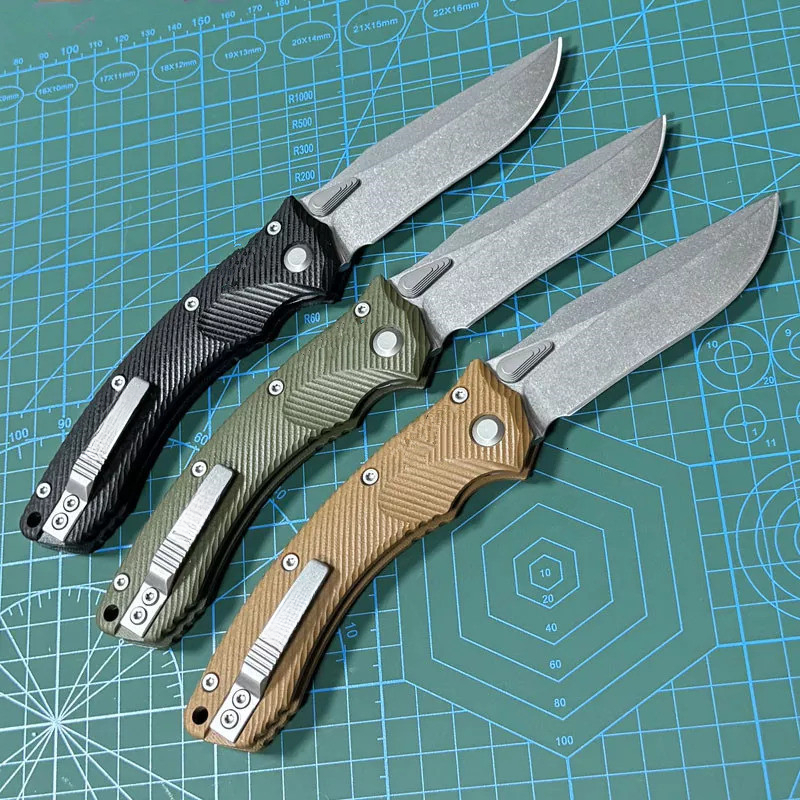 G10 Handle M390MK Blade Outdoor Camping Hunting Kitchen Survival EDC Tool Folding Knife