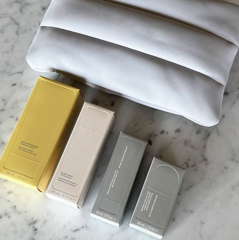 Skin Care Peptide Glazing Fluid 50ml Glazing Milk Lait Glazing 140ml Barrier Restore Cream 50ml Cleanser 150ml Barrier Restore Creams Essential Lotion