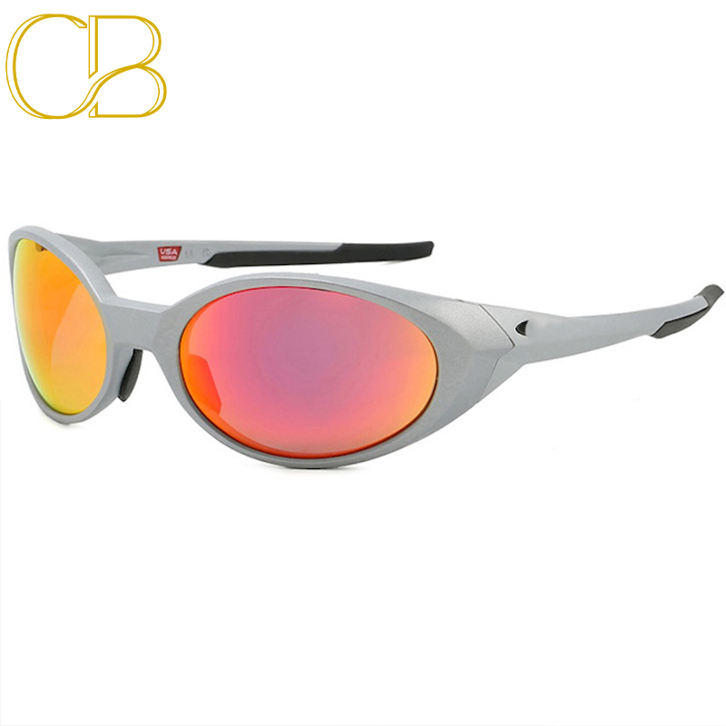 Original Polarized Sunglasses Oval Luxury Brand Designer Round Outdoor Sports Pilot Fashion Y2K Men Driving Sunshade Goggles Beach Cycling Golf Busine