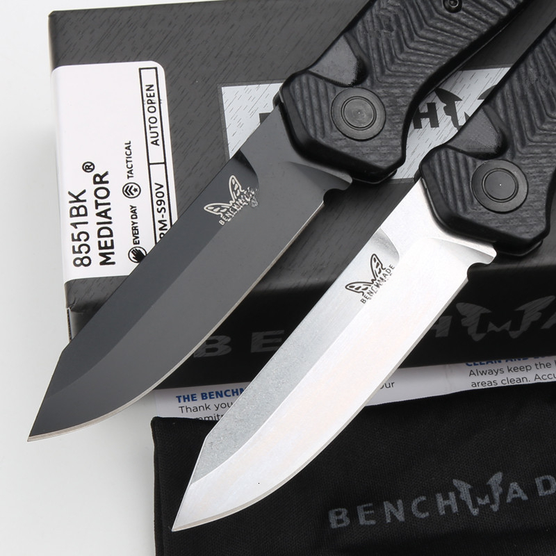 New 8551/8551bk Mark s90v Blade G10 Handle Copper Washer Hunt Tactical Outdoor EDC Tool Folding Camping Knife