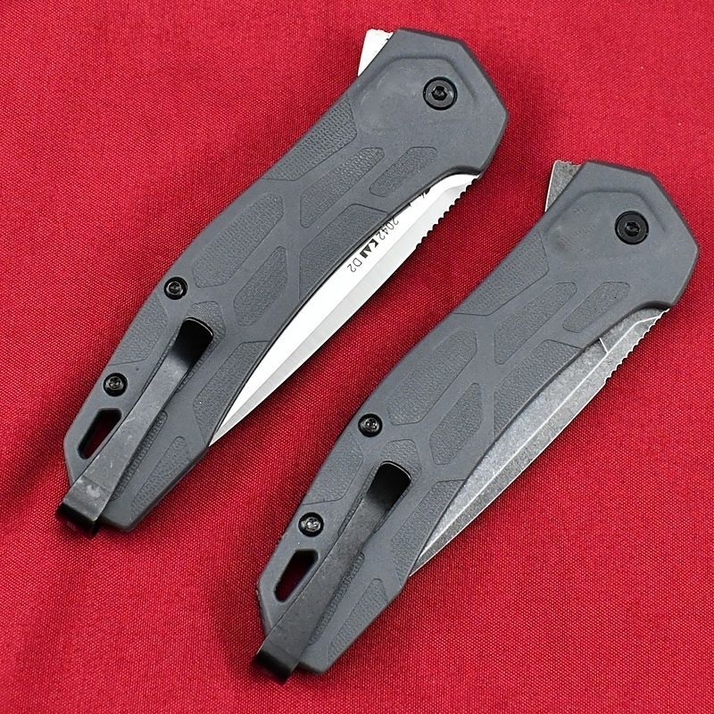 NEW KS-2042 EDC Hunting folding knife High Quality Nylon Glass Fiber Handle Outdoor Camping Multifunctional tool