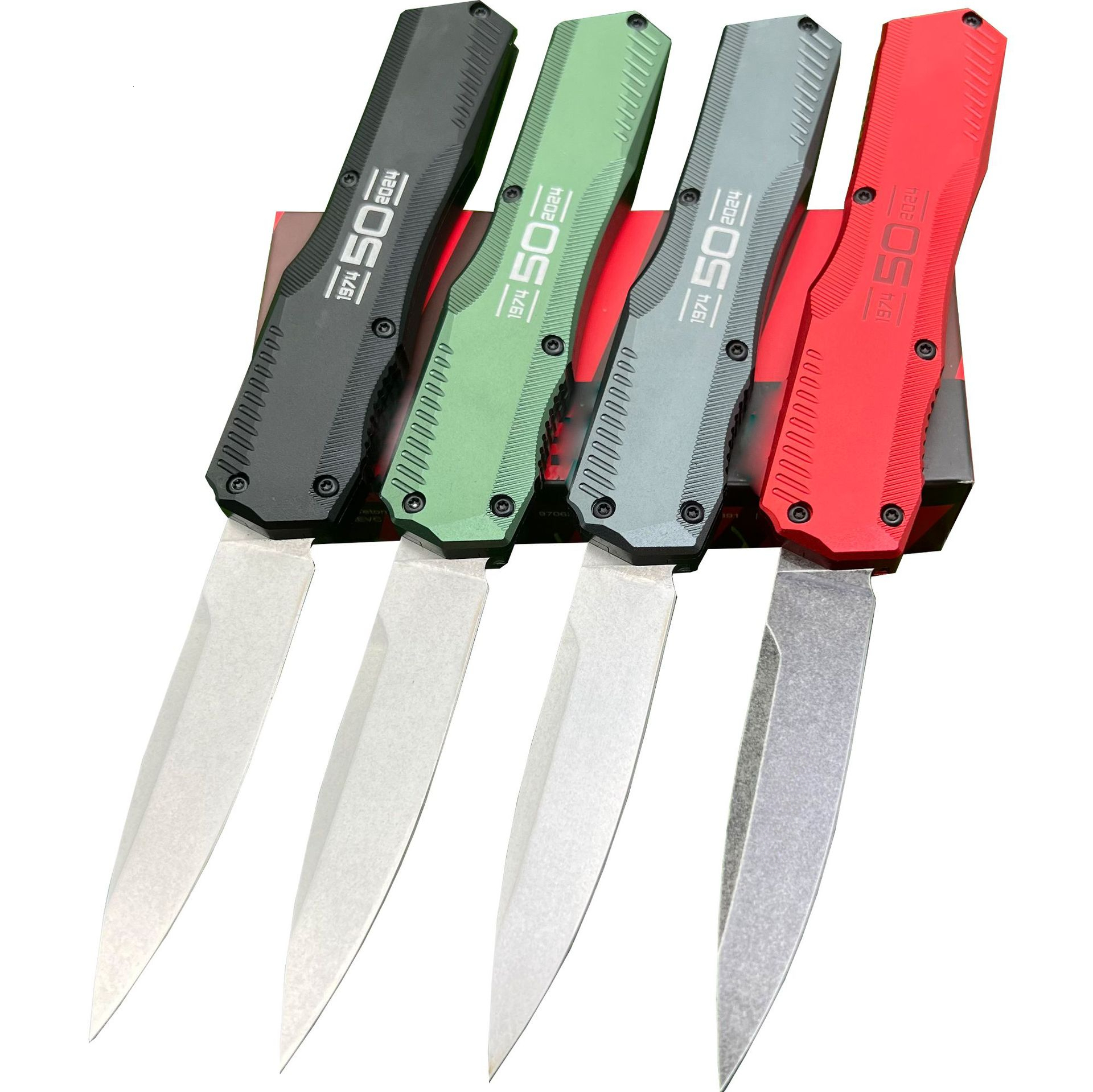 KS 9000 K50 Pocket Knife 20CV Steel Blade T6 Aluminum Handle Outdoor EDC Camping Knife Survival Hunting Tools