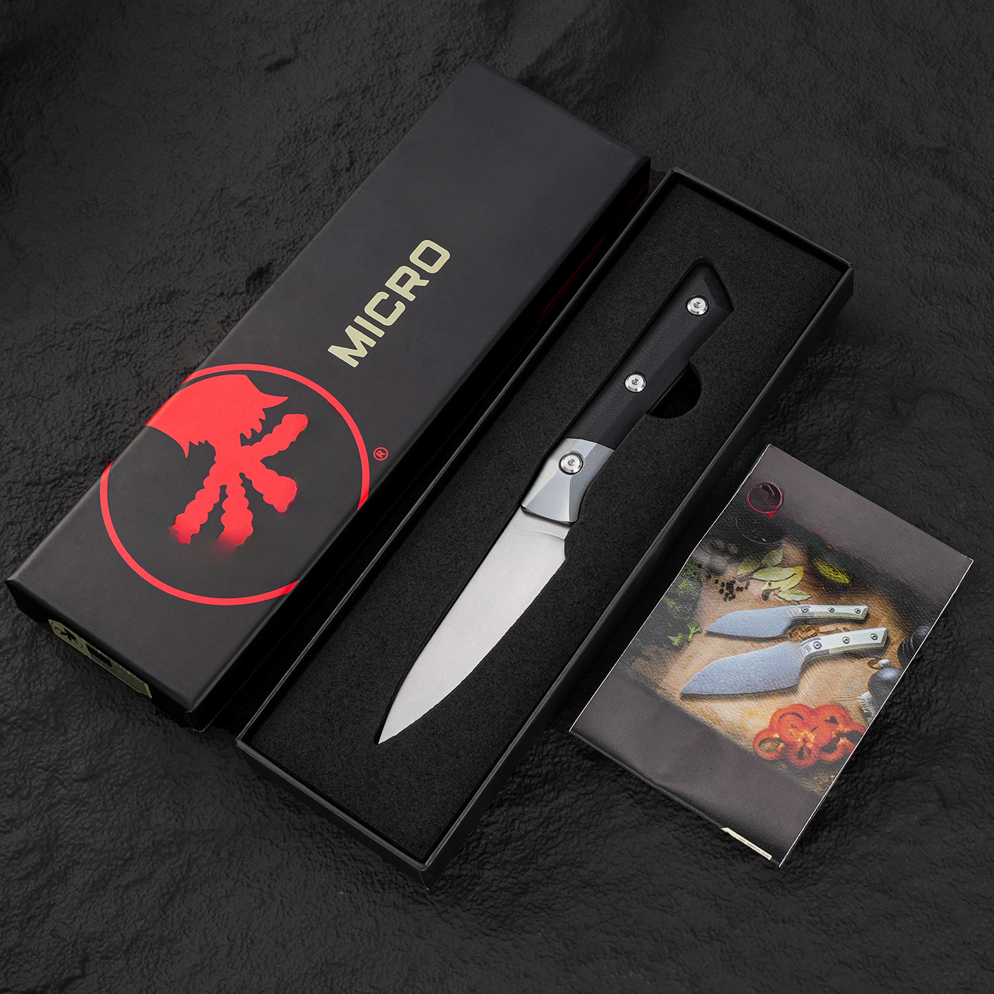 Outdoor G10 Non-Slip Handle Small Knife 7Cr13 Steel Blade Camping Hunting Self-defense Multitools Hand Knives EDC