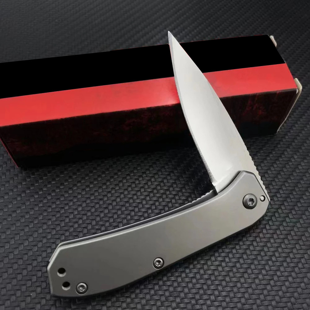 3870 Folding Blade Knife Outdoor Jungle Walking Trips Fishing Wilderness Rock Climbing Blade 8Cr13Mov Steel Handle 420 Steel