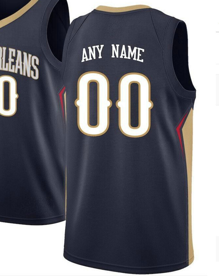 NOP Pelican Basketball Jerseys Zion Williamson Jeremiah Fears Poole Herbert Jones Dejounte Murrayy Trey Murphy Derik Queen Yves Missi Kevon Looney Cit