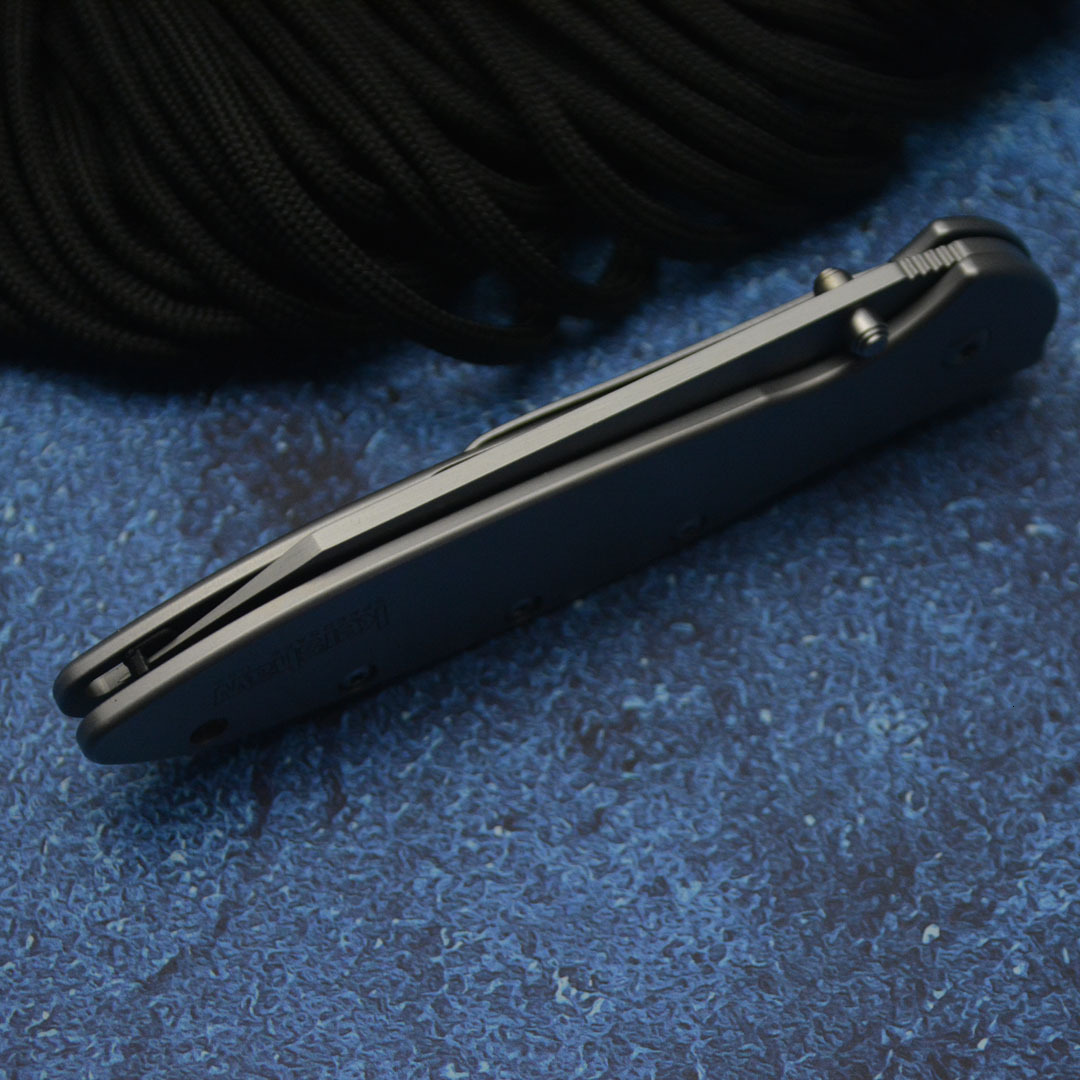 KS 1660 Portable Folding Knife 8C13Mov Steel Outdoor Tactical Camping Hiking EDC Practical Cutting Knife Adventure Survival Tool