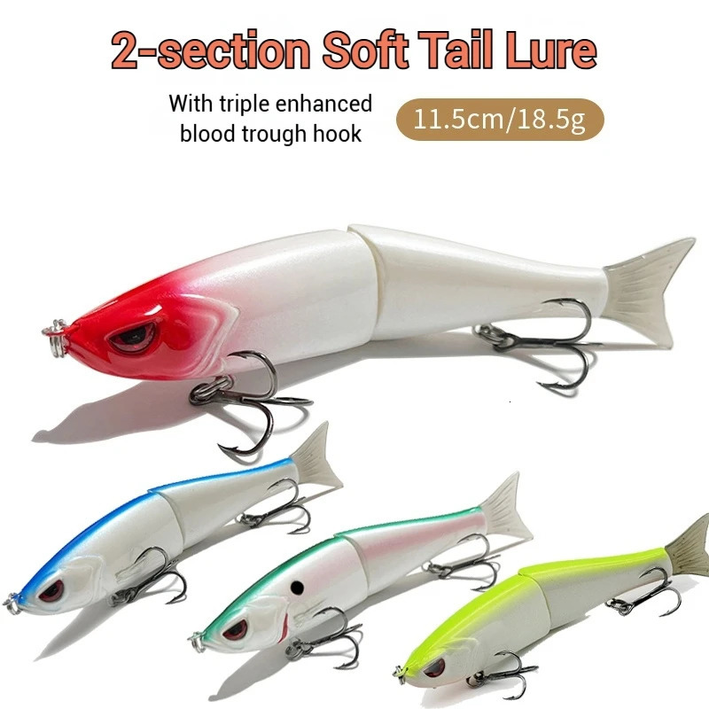 Balam Fishing Lure Glide Bait 115cm 185g Swimbait Joint Giant Pike Bass Catfish Hard Saltwater Lures 260427