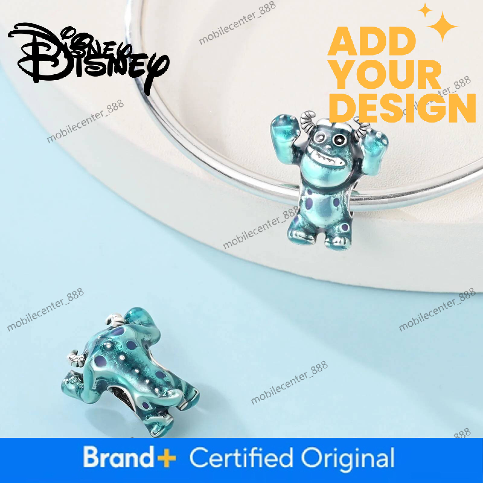 Designer Disney Jewelry 2026 Disney 925 Silver Mickey Stitch Dumbo&The Cat's Adventure Bead Charms, Fits 3Mm Bracelet Necklace, Womens DIY Jewelr