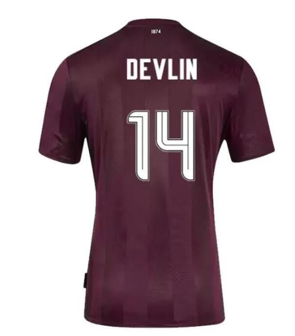 25 26 Heart of Midlothian Soccer Jerseys Hearts Home Fans BOYCE SHANKLAND DEVLIN VARGAS 2025 2026 McKay Mens kids kit socks full sets Football Shirts 