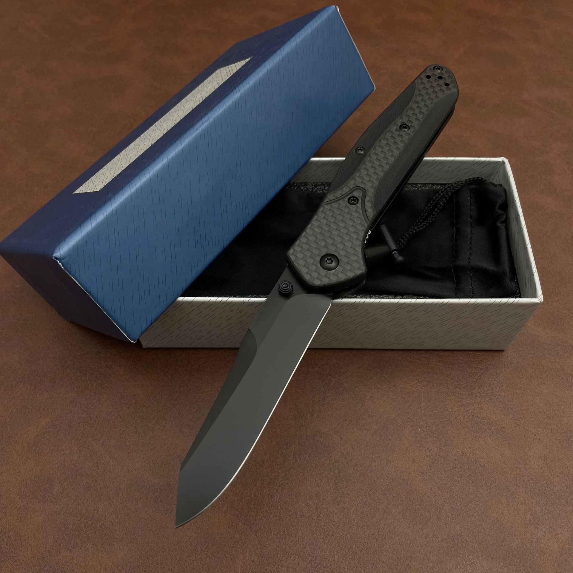 High Quality BM 940 Folding Pocket Knife S35V Steel Blade Carbon Fiber Handle Outdoor Hunting Camping EDC Tool Gift