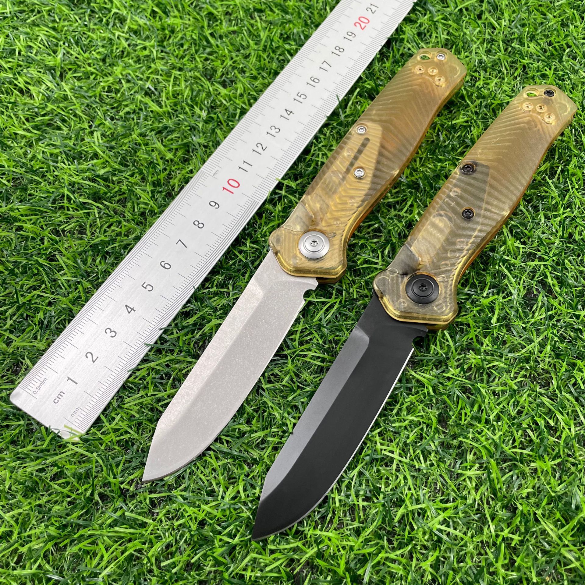 NEW BM8551 Folding Knife EDC Camping Survival Tools S90V Blade PEI Handle Outdoor EDC Hunting Knives