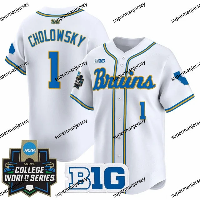 2025 World Series UCLA Bruins baseball jersey men women youth
