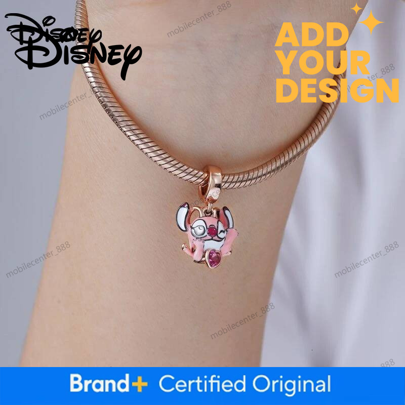 Designer Disney Jewelry 925 Silver Disney Stitch The Nightmare Before Christmas Hot Pendant Charms Fit Necklace&Bracelet DIY Festival Women's Par - view 7