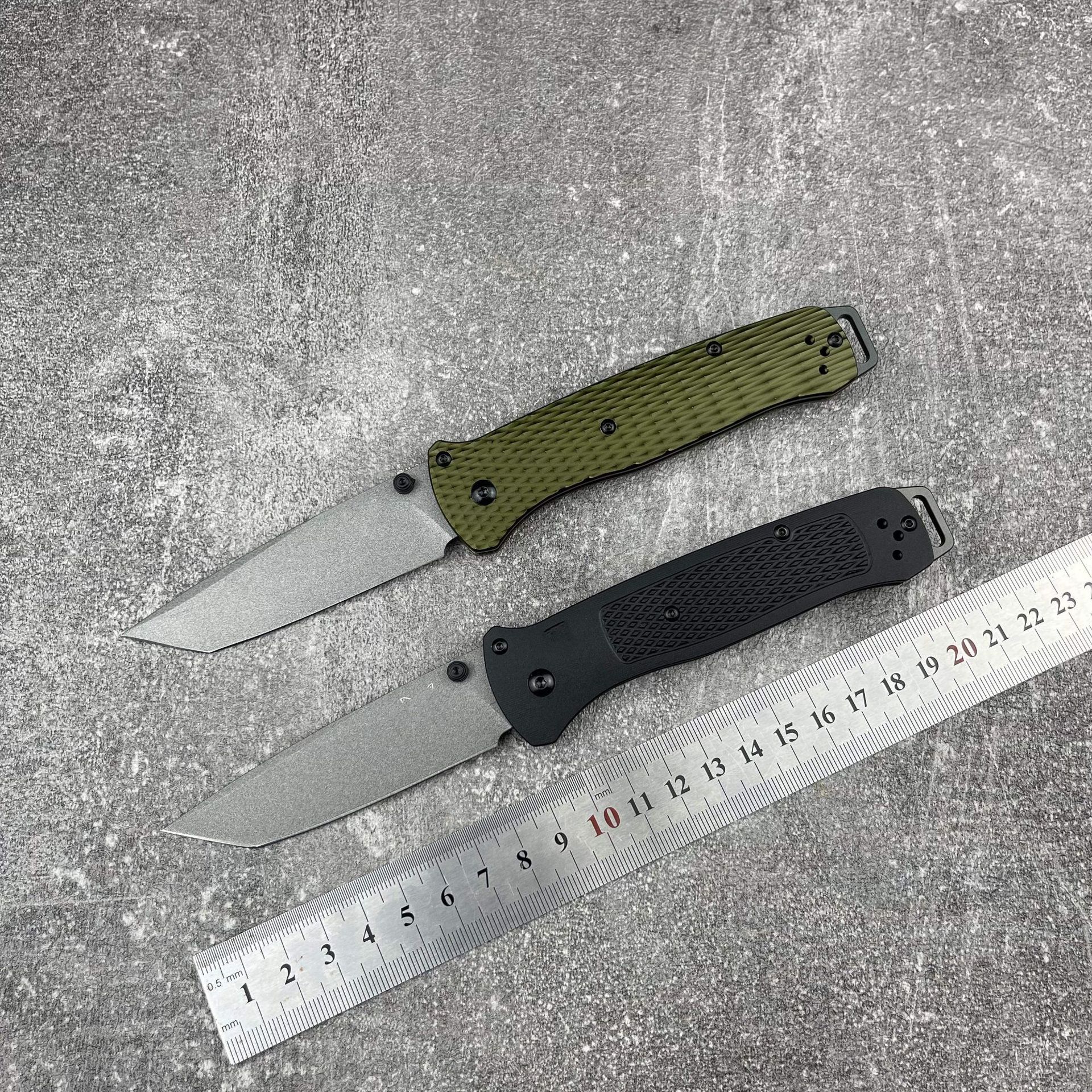 BM 537 Knife Self Defense Pocket Knives Outdoor EDC Survival Flipper Folding Knife Camping Hunting Tool Nylon Handle