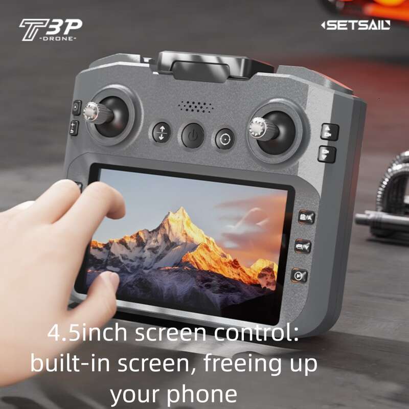 Famous Brand T P Drone Inch With Large Screen High Definition Aerial Photography Optical Flow Positioning Obstacle Avoidance And Ultra Long Battery Li