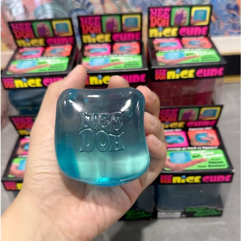10pieces Needoh Nice Dr Pepper Jelly Squish Sensory Fidget Stress Relief Squishy Cube Anti Anxiety Squeeze Object Decompression Toy Q260701 - view 3