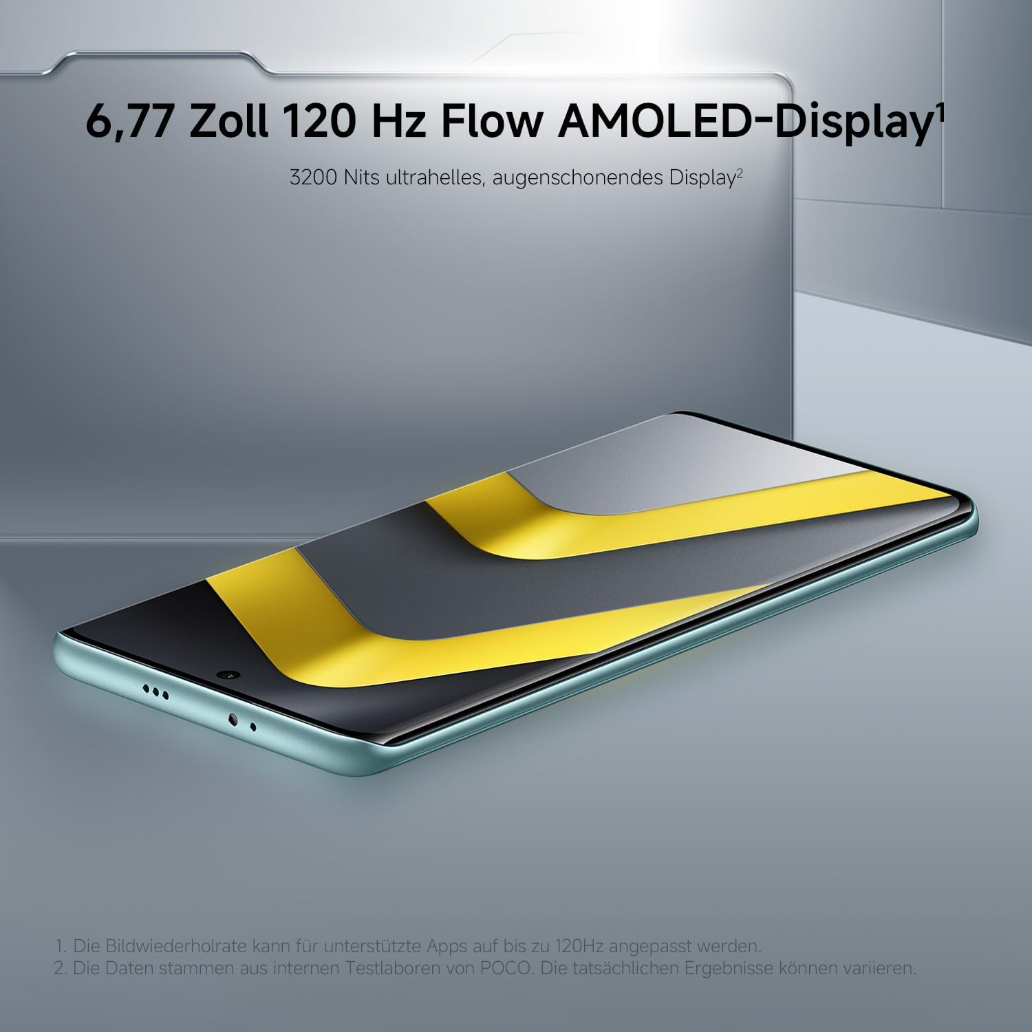Xiaomi Smartphone POCO M8 5G 8+256GB/ 8+512GB, 6.77 Inch 120 Hz Flow AMOLED Display, Snapdragon 6 Gen 3, 50 MP AI Dual Camera, 7.35 mm Slim 3D Curved 