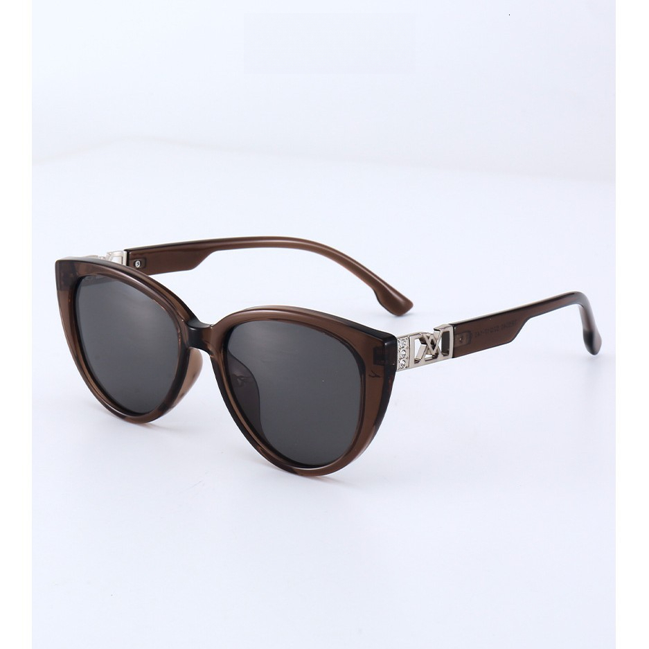 Luxury Brand Designer Fashion Accessories European And American Oval Sunglasses For Women Ins Street Style 2026 New Stylish Metal Vintage Sun Glasses