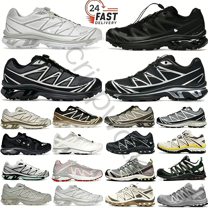 Designer XT-6 ADV Ultra Raid Trail Running Shoes top Men Women XT-6 Designer White Lunar Rock Triple Black Quarry Bleached Sand Outdoor Hiking Sports Sneakers