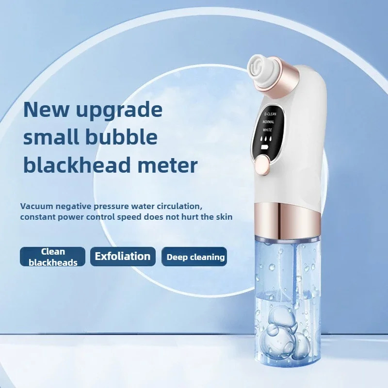 Blackhead Remover Pore Vacuum Face Cleaner Electric Pimple Black Head Removal USB Rechargeable Water Cycle Black Dot Remove 260424