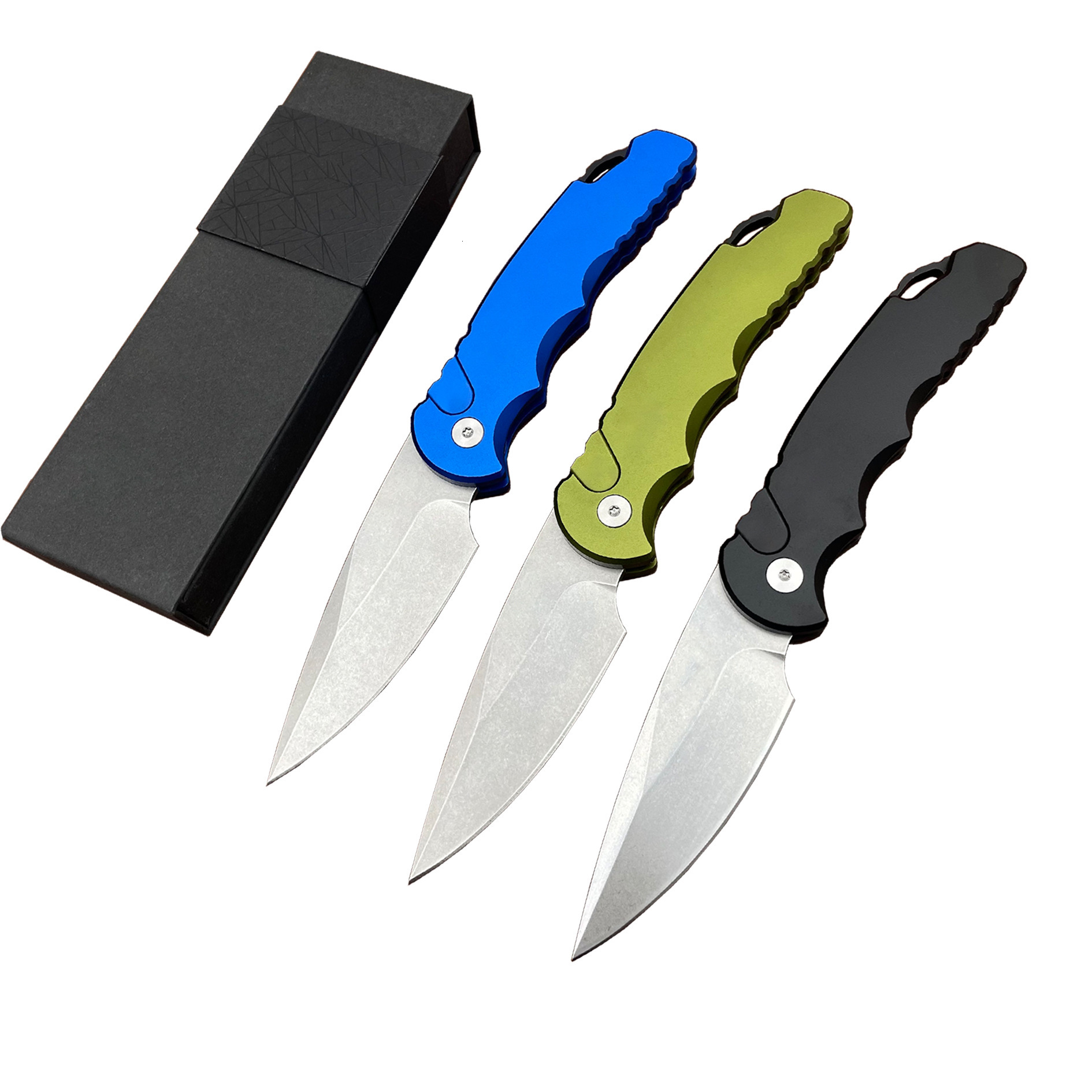 T501 High-Quality Pocket Knife with D2 Blade Aluminum Handle High-Strength Sharp Outdoor Camping Folding Portable Knife