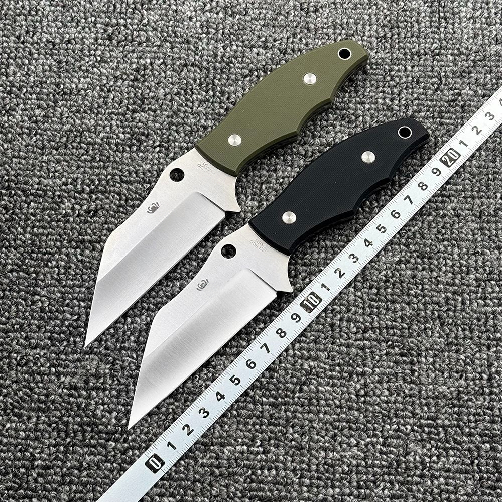 FB09 G10 Handle High Hardness Fruit Knife Outdoor Portable Camping Tool Fixed Knife Self-defense Pocket Knife