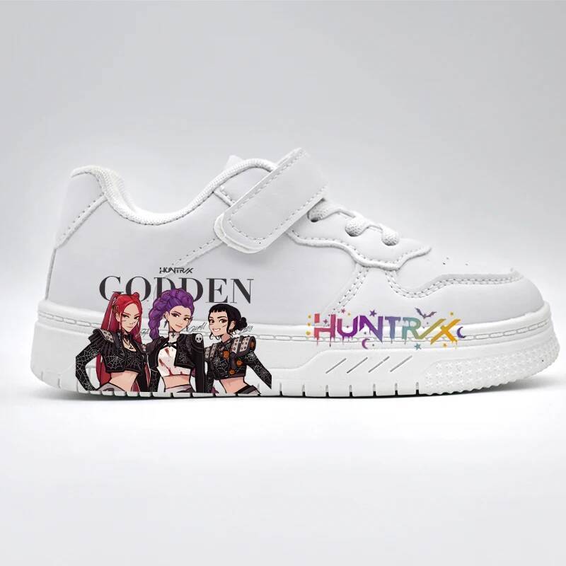 2026 Children's Fashion Casual Kids New KPOP White Sport Shoes Student Boys Girls Anti-Slip Outdoor Breathable Sneakers - view 4
