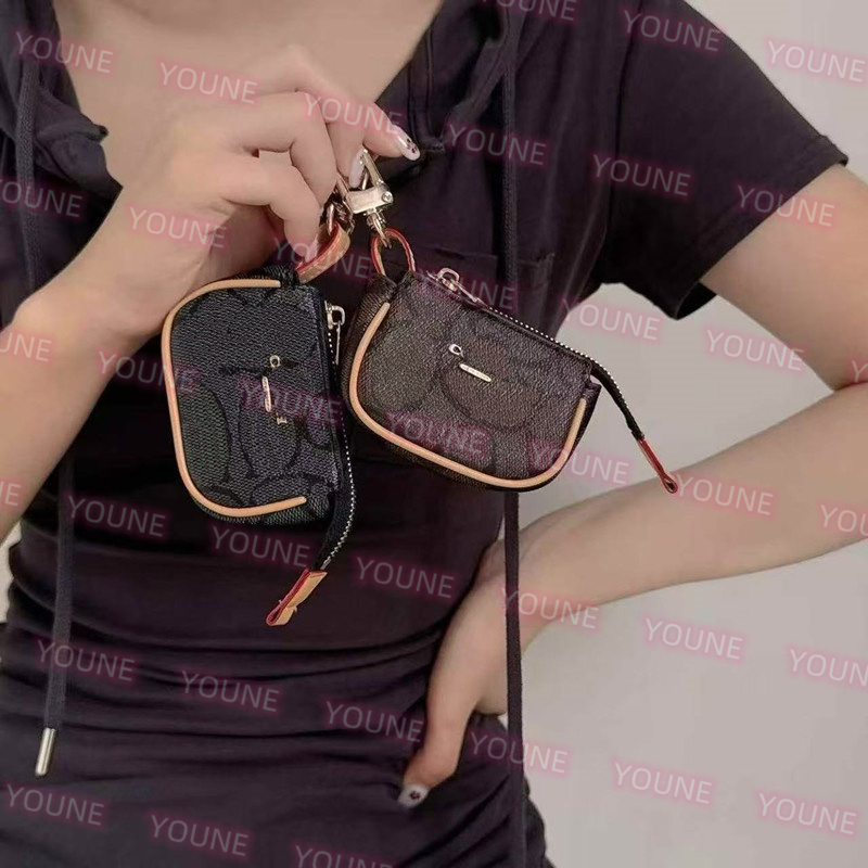 Clutch Bags MINI POCHETTE Designer co ch Iconic Fashion Womens Pouch Evening Clutch Zippy Chain Wallet Coin Purse AirPods Pro Bluetooth earphones Sling Bag 12cm
