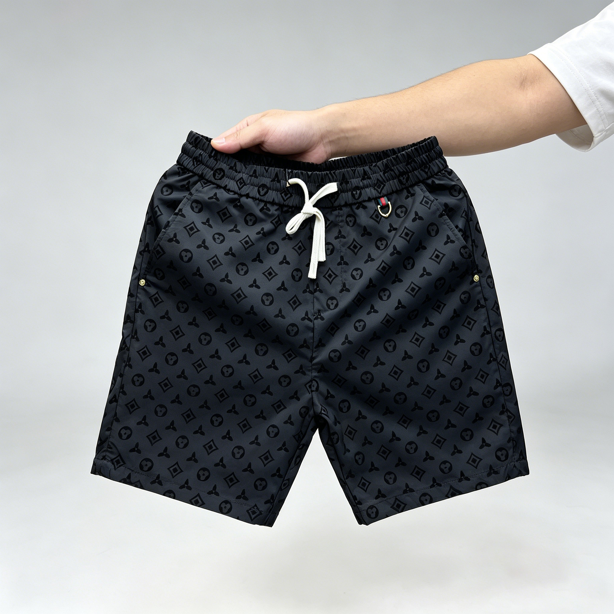Men's Shorts Summer Wear Quick-drying Handsome Casual Pants Breathable Fashion Thin Beach Versatile Printing Comfort