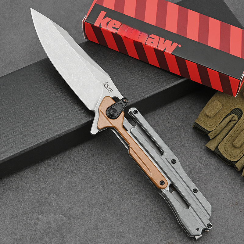 2039 Folding Knife Camping Survival Knife Portable Knife Sharp High Hardness Outdoor Self-defense Camping Fruit Knife with Clip