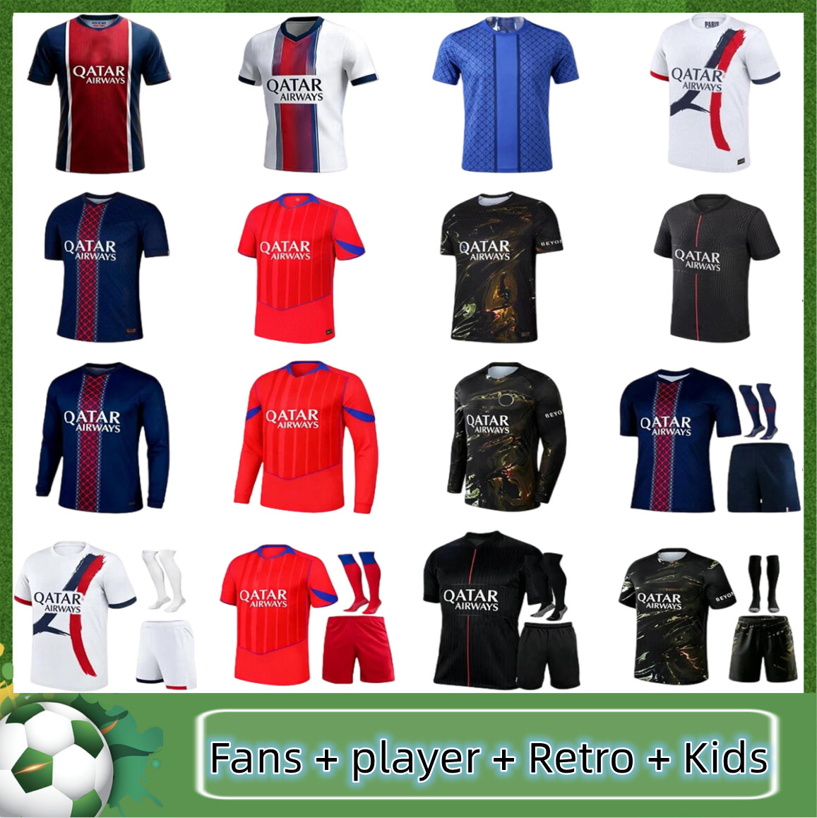 XXXL 4XL 2025 2026 Psges soccer jerseys O.Dembele Kvaratskhelia JOAO NEVES D.DOUE Maillot de foot HAKIMI BARCOLA N.MENDES PACHO paris st germain football shirt kids kit