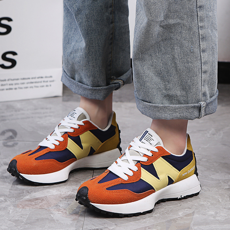 new Free shipping 2026 luxury Versatile Retro Sneakers Wedge Sole Cushioned Trainers Daily Commute & Street Style