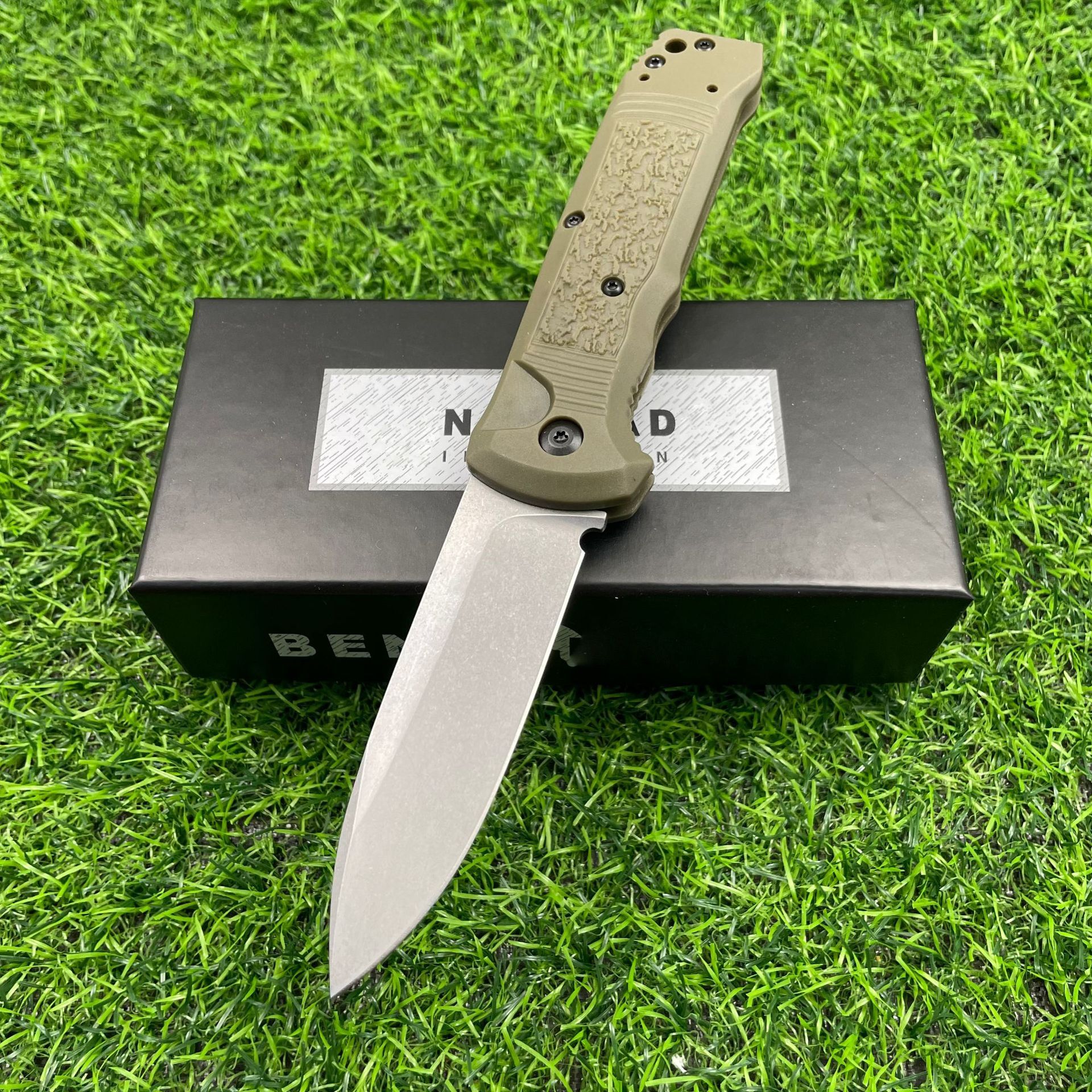 4400BK Folding Knife Mark S30V Blade Nylon Fiber Handle Outdoor Camping Hunting Survival Multi Pocket EDC Tool Practical Knife