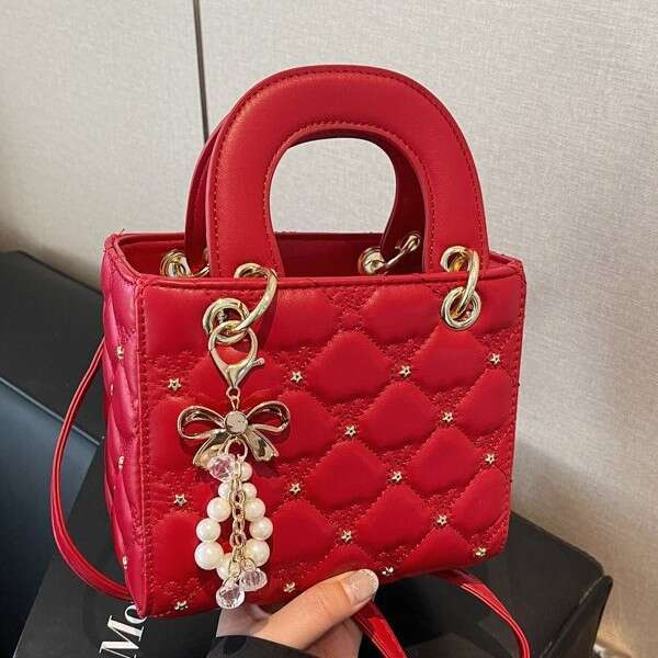 Korean-Style Elegant Design Handbag For Women, Spring New Model, High-Quality Stylish Single-Shoulder Crossbody Bag - view 6