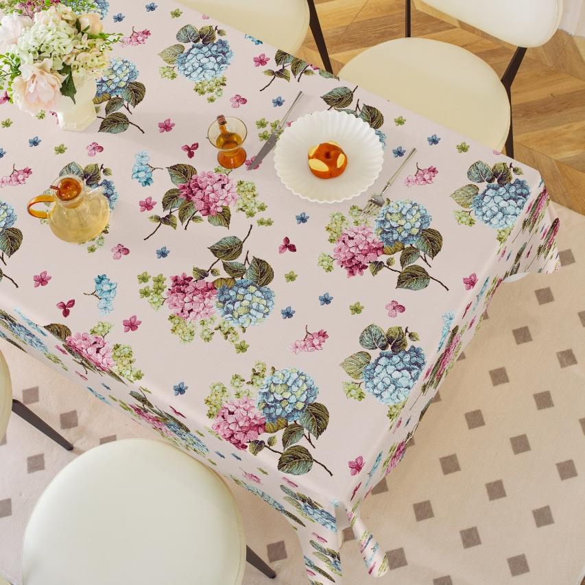 YL-38561 Custom minimalist PVC tablecloth, waterproof, oil-proof, washable, rectangular coffee table/dining tablecloth