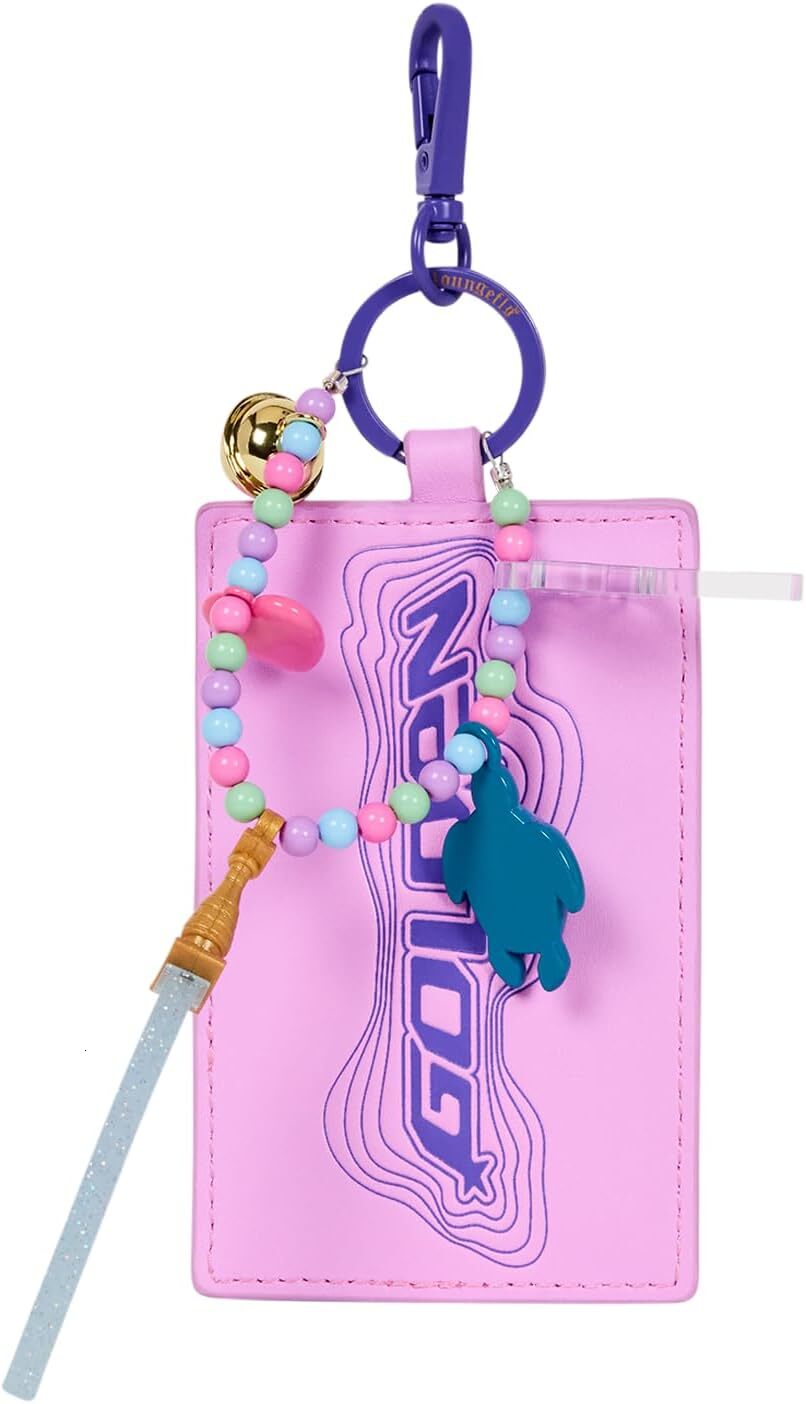 Loungefly Kpop Demon Hunters Huntr/X Mini Backpack With Photo Card Charm