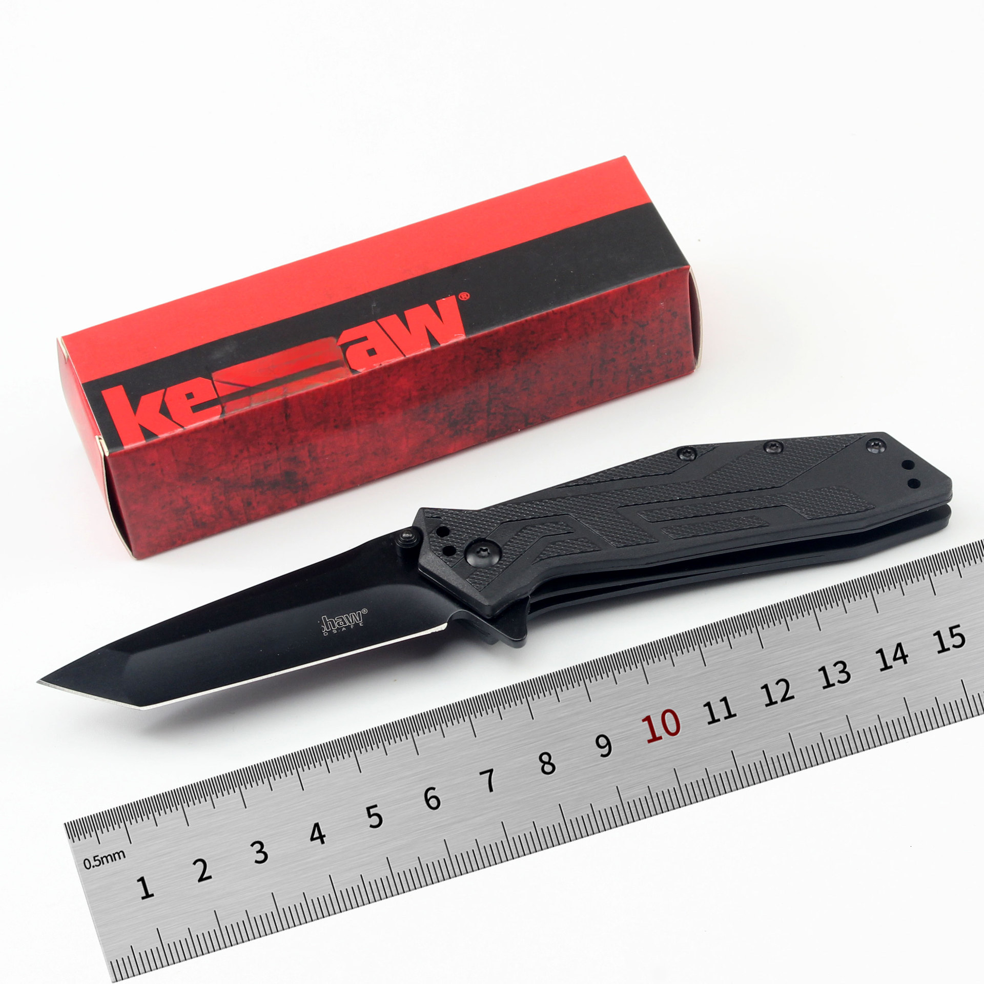Utility 1990 Folding Knife 8Cr13Mov Blade Nylon Fiber Handle Tactical EDC Knives Combat Knives Hunting Durable Knives
