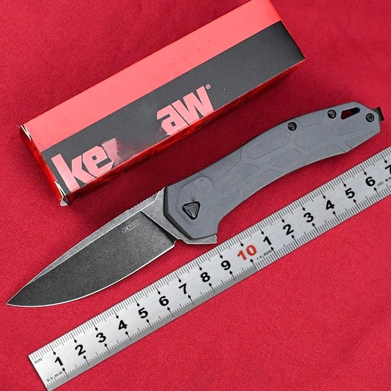 NEW KS-2042 EDC Hunting folding knife High Quality Nylon Glass Fiber Handle Outdoor Camping Multifunctional tool