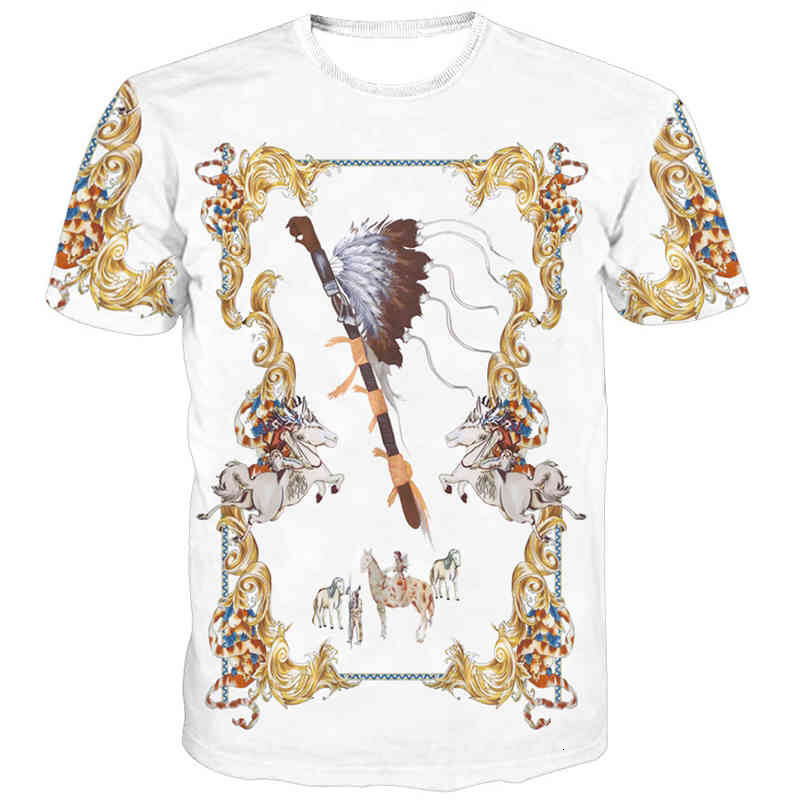 Mens Designer Luxury Baroque Print T Shirt Short Sleeve Crew Neck Casual Streetwear Top Gold Black Pattern Fashion Style Summer Daily Wear Plus Size
