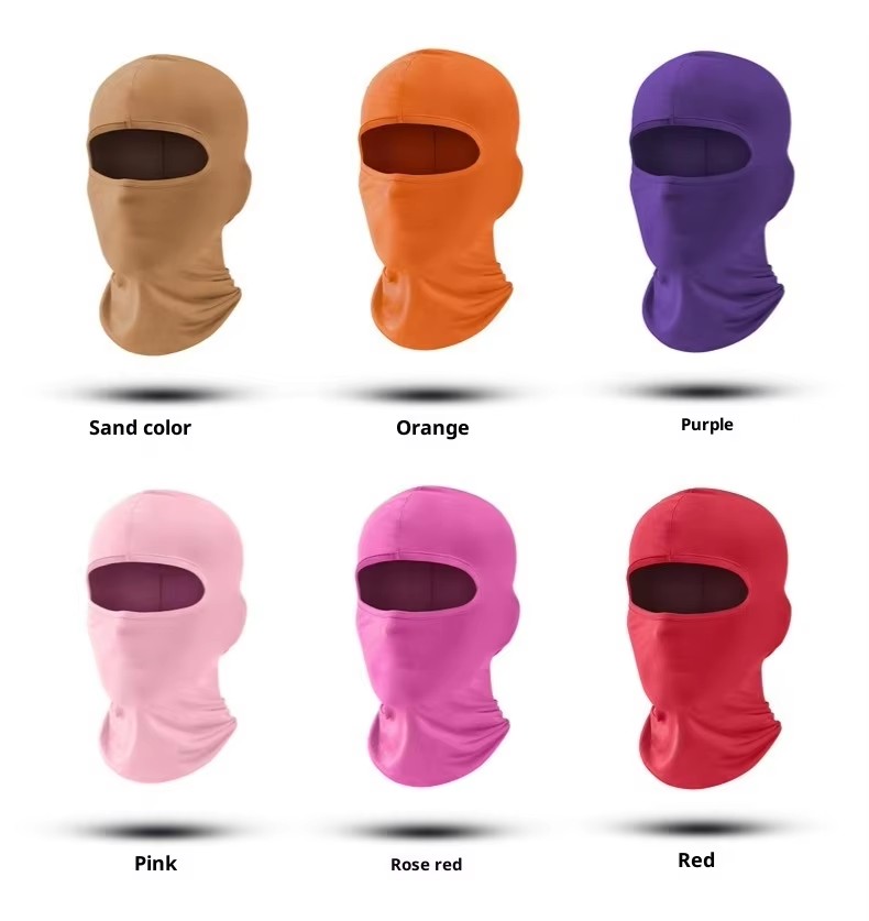 Tactical headgear mask summer cooling neck leggings mountaineering scarf men's motorcycle riding helmet sun visor sun visor riding mask can be cu