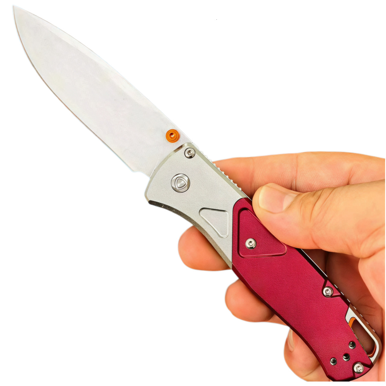 High Quality BM 535-9 Folding Knife Sharp Waist Outdoor Knife Survival Camping Knife D2 Blade Aluminum Handle Aluminum Handle