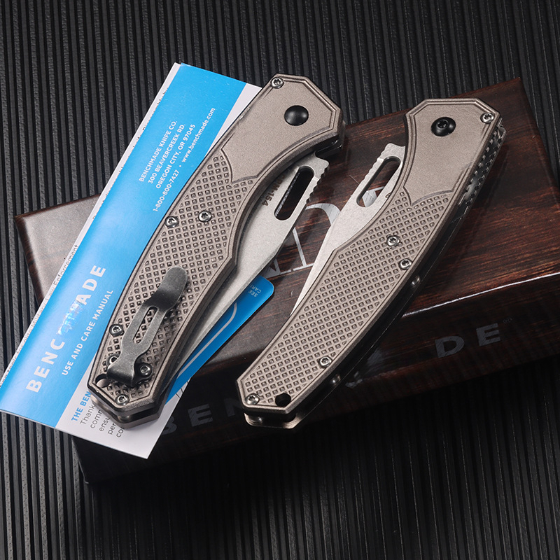 New 15535 Outdoor Camping Folding Pocket Knife Tactical Hunting CPM154 Blade Portable Utility Fruit Self-defense Knives EDC Tools