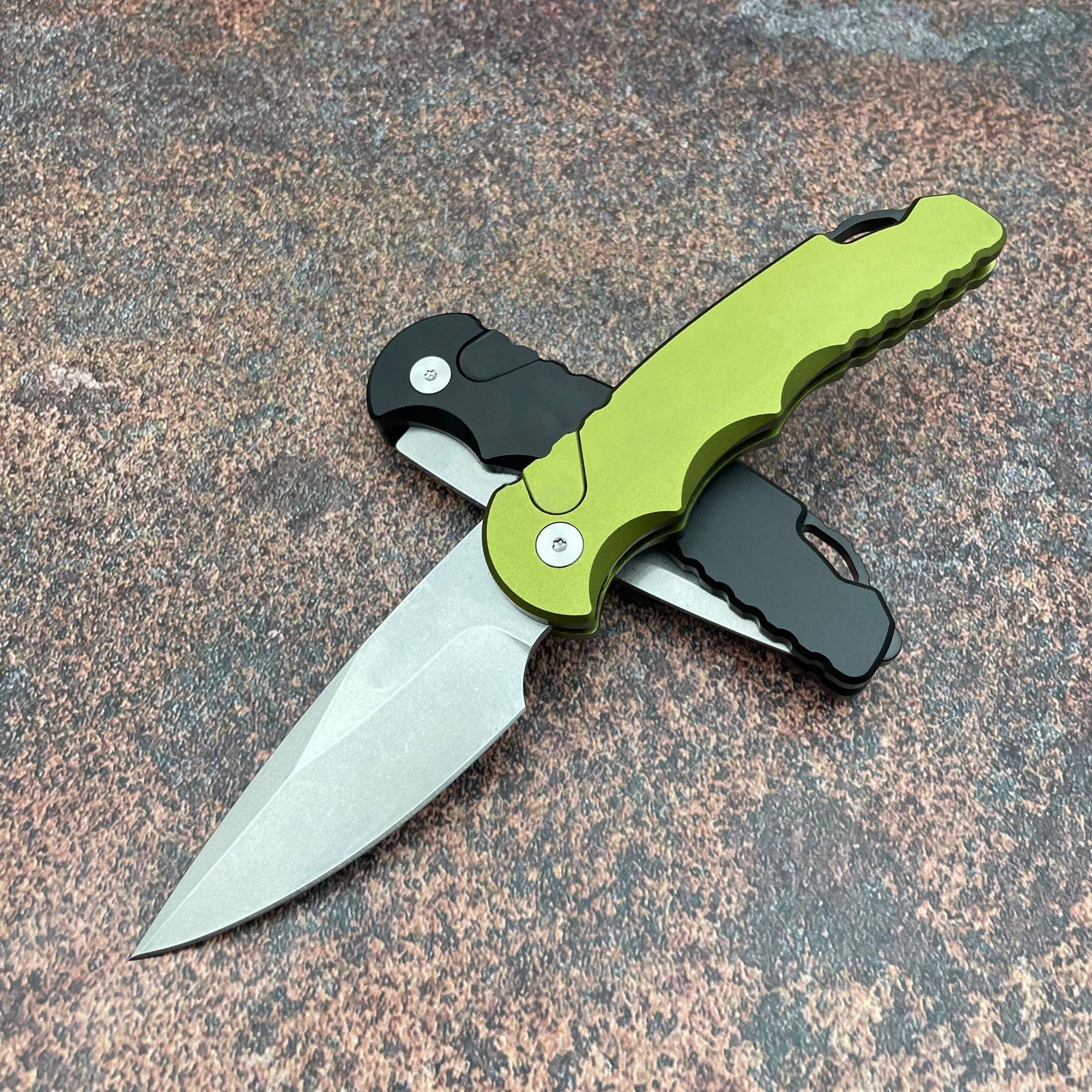 T501 High-Quality Pocket Knife with D2 Blade Aluminum Handle High-Strength Sharp Outdoor Camping Folding Portable Knife