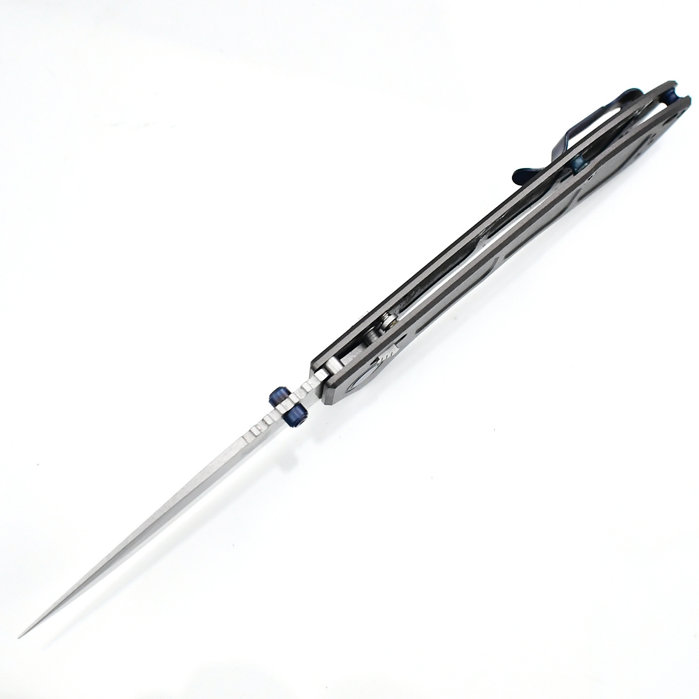 BM 748 Narrows Titanium M390 Blade Folding Knife Outdoor Camping Hunting Pocket EDC Utility Knife