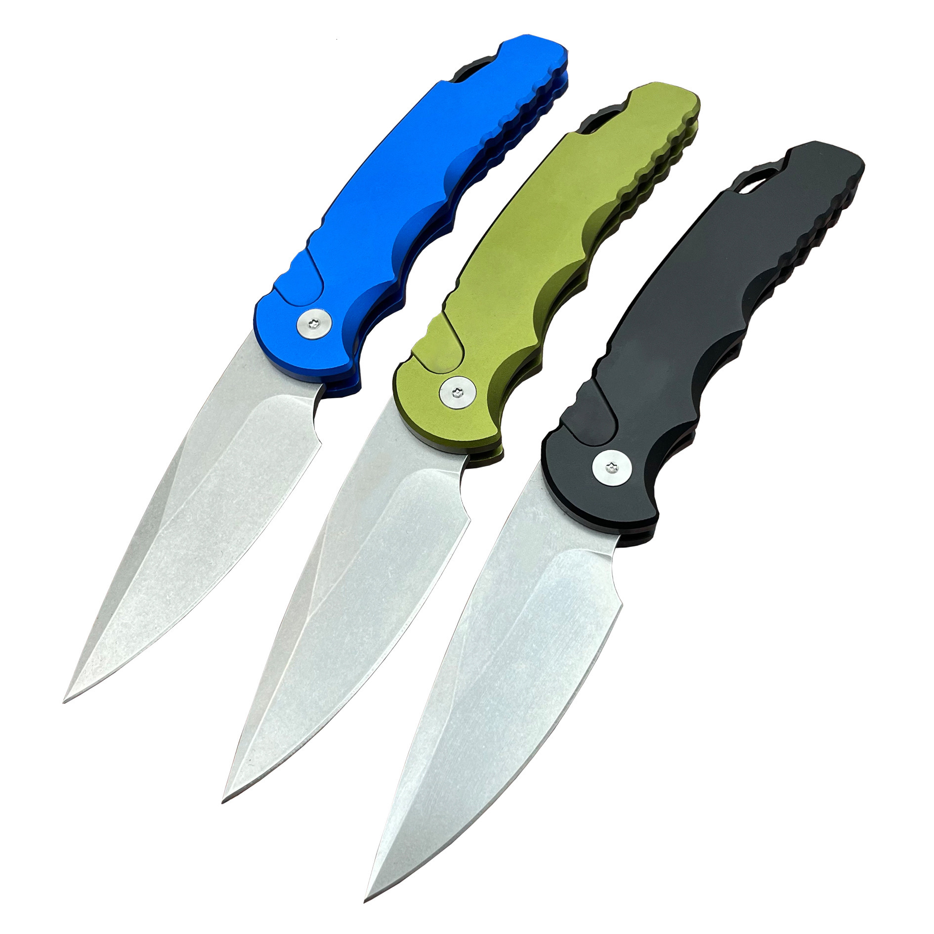 T501 High-Quality Pocket Knife with D2 Blade Aluminum Handle High-Strength Sharp Outdoor Camping Folding Portable Knife